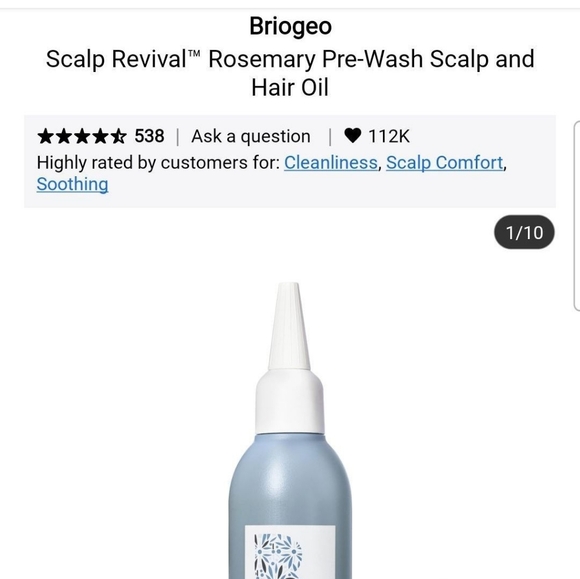 Briogeo Scalp Revival Soothing Treatment from Sephora - Picture 3 of 3